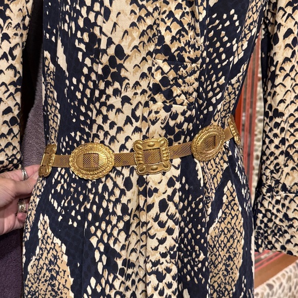 Streets Ahead Gold Decorative Belt NWOT - Picture 15 of 16